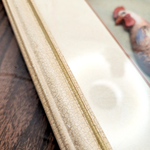 Framed 3D Rooster Wall Art Shadow Box 11x13 Rustic Farmhouse Kitchen Decor - Picture 6 of 7